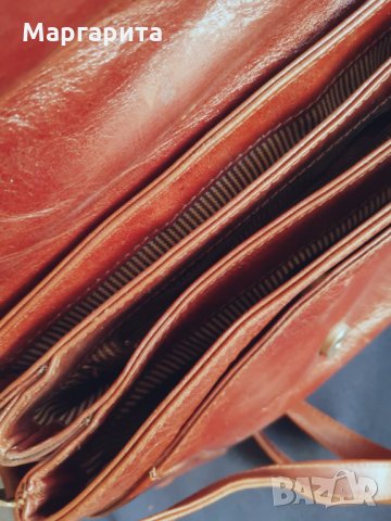 дамска чанта Joop! от естествена кожа, снимка 5 - Чанти - 35040265