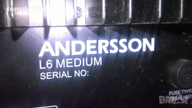 andersson-L6 MEDIUM-active subwoofer-внос швеция, снимка 6 - Тонколони - 27040689