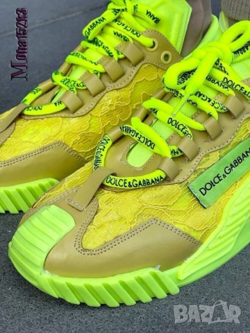 дамски маратонки от естествен велур Dolce&Gabbana , снимка 6 - Маратонки - 51095406