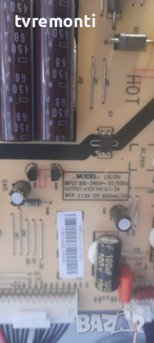 Захранваща платка L5L01U,168P-L5L01U-HCW3S,5800-L5L01U-W100, SKYWORTH mod 49U5A14G, снимка 2 - Части и Платки - 36544298