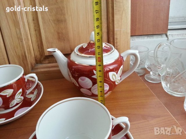 Руски порцелан чаши за чай, снимка 8 - Антикварни и старинни предмети - 35108134