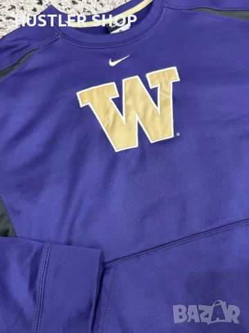 Мъжко горнище NIKE WASHINGTON HUSKIES THERMA FIT. Размер M, снимка 2 - Спортни дрехи, екипи - 52855779