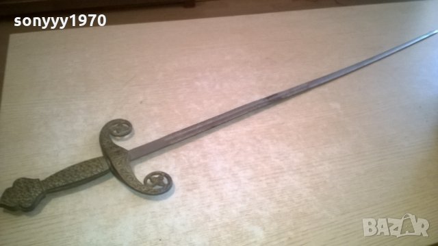 меч/сабя-ретро колекция-матал/мед/бронз-внос швеицария, снимка 3 - Колекции - 27494914