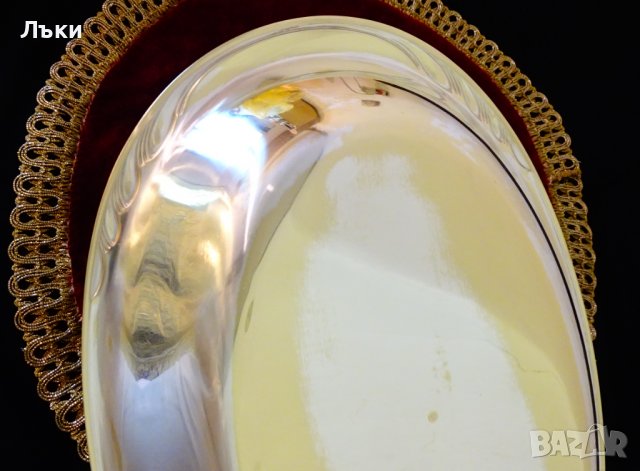 WMF бронзов съд за сервиране на дивеч,печено,риба. , снимка 9 - Антикварни и старинни предмети - 36914692