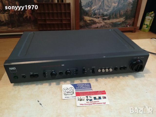 NAD 1300 STEREO PREAMPLIFIER-ВНОС SWISS 1111211830, снимка 13 - Ресийвъри, усилватели, смесителни пултове - 34774516