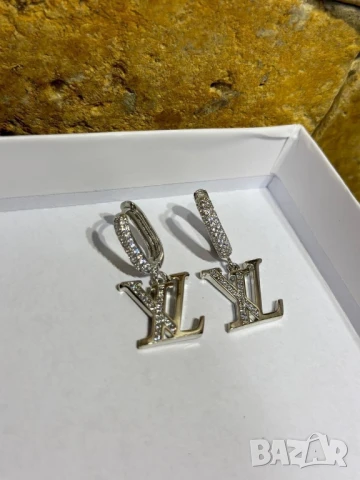 обеци fendi ysl saint laurent gucci louis vuitton , снимка 3 - Обеци - 50653354