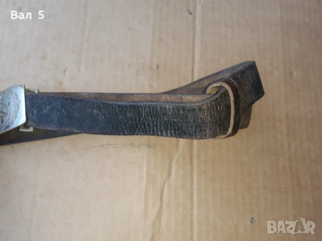 Стар милиционерски колан , Народна милиция , НРБ , униформа, снимка 4 - Антикварни и старинни предмети - 50447723