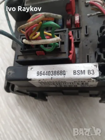 BSM модул за Peugeot 307 , 206 , 9644038680 BSM B3 , снимка 2 - Части - 49600501