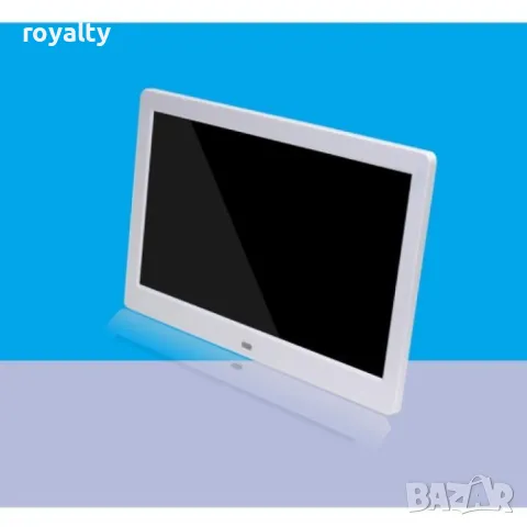 Дигитална фото рамка – 10 инча LCD екран 1024 x 600 px часовник аларма и календар, снимка 2 - Декорация за дома - 49255817