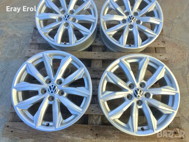 17 джанти 5х112 VW Golf Jetta Touran Caddy Tiguan Sharan Passat 5x112 Тоуран Голф Кади Пасат, снимка 4 - Гуми и джанти - 50073826