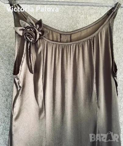 Красива модерна копринена рокля, снимка 15 - Рокли - 41626508