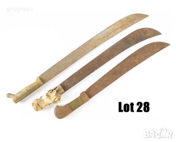Колекция от 3 бр. Мачете, снимка 2 - Антикварни и старинни предмети - 52075206