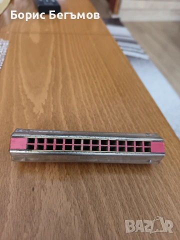 Винтидж Хармоника шестоъгълна  Shanghai China UC 030 , снимка 7 - Колекции - 53556243