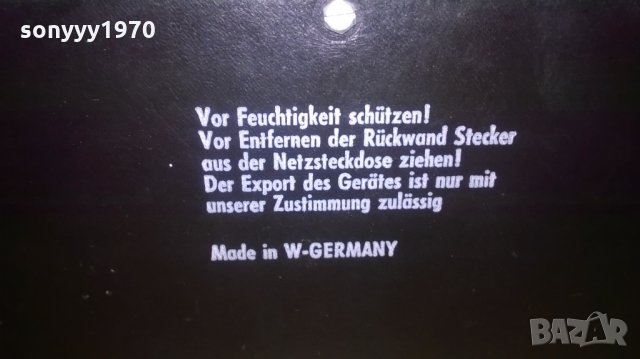 nordmende typ 7.121a-made in west germany, снимка 17 - Ресийвъри, усилватели, смесителни пултове - 27536830