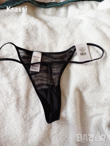 Дантелени прашки Calvin Klein M  нови, снимка 3 - Бельо - 53380352