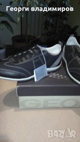 Geox оригинални обувки естествен велур естествена кожа и текстил, снимка 6 - Ежедневни обувки - 28983181