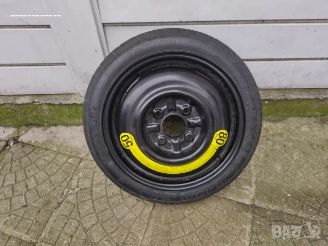 Резервна гума патерица патерица 15’’4x114,3 оригинална за hyundai/kia-хюндай/