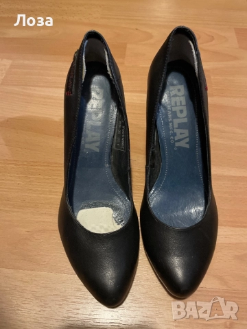 Дамски кожени обувки Replay - original