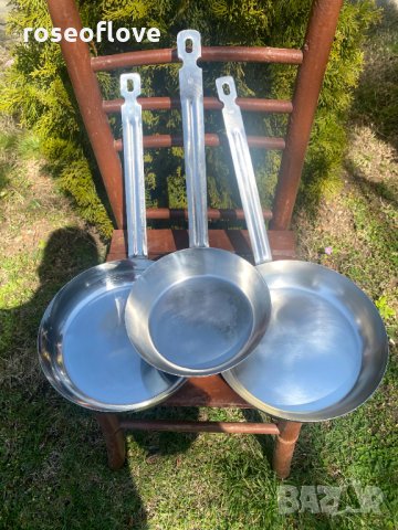 Тиган Хром Силистра Неръждавейка, снимка 2 - Съдове за готвене - 32409520