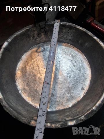 Стари медни тигани, снимка 5 - Антикварни и старинни предмети - 52428416