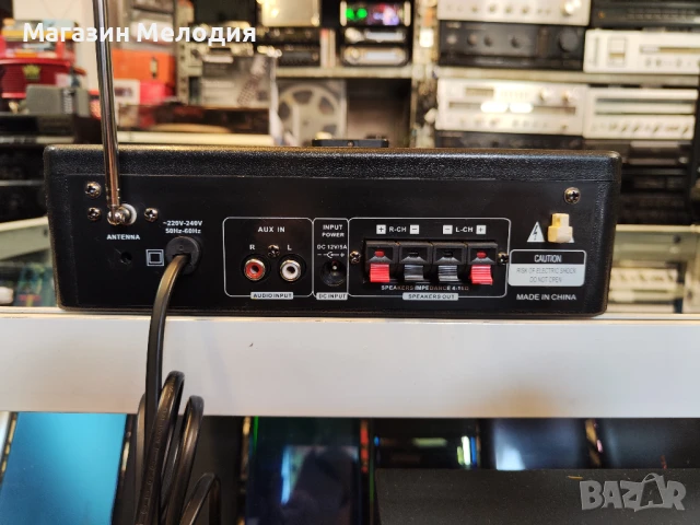 Ресийвър TELI MA-009 USB Има радио, usb, sd card, aux, два микрофонни входа, mp3. С дистанционно. В , снимка 9 - Ресийвъри, усилватели, смесителни пултове - 50727691