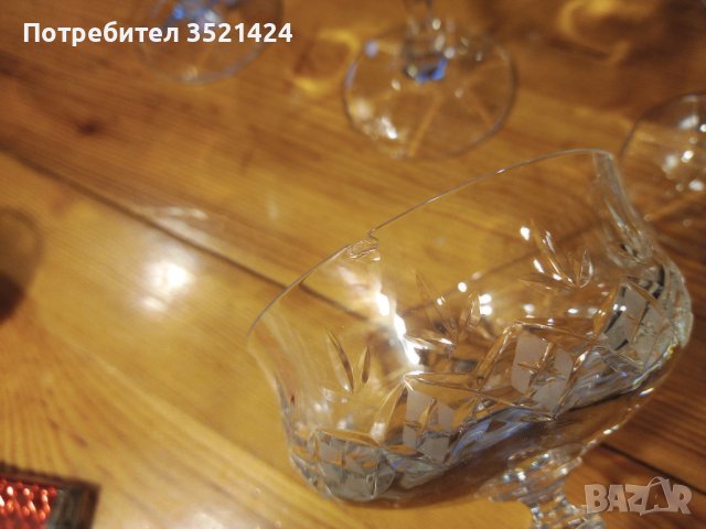 Кристални чаши , снимка 3 - Сервизи - 43699150
