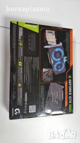 Чисто нова видеокарта GIGABYTE GeForce GTX 1660 OC 6G, снимка 8 - Видеокарти - 34760570