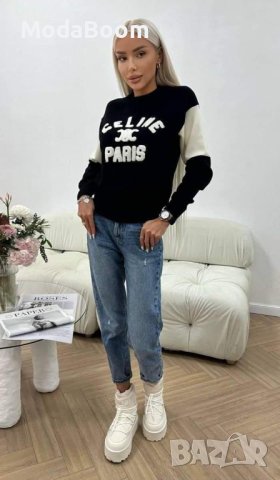 💯Celine меки и топли стилни дамски блузи💯, снимка 4 - Блузи с дълъг ръкав и пуловери - 43558299