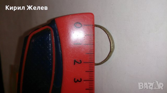 Старинен пръстен сачан ръчна изработка с Буква М - 60151, снимка 8 - Антикварни и старинни предмети - 28975059
