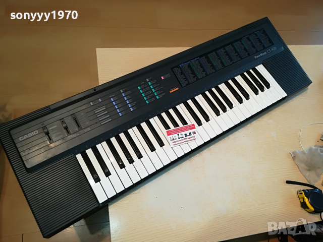 CASIO CT-420 MADE IN JAPAN-SWISS 1204221705, снимка 5 - Синтезатори - 36434791
