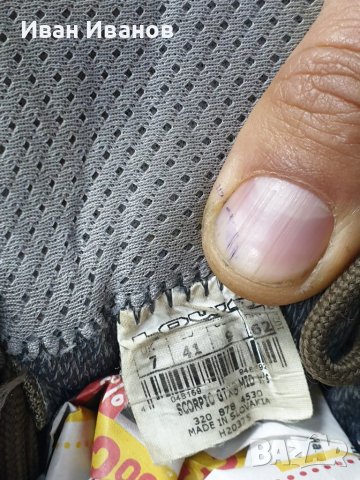 водоустойчиви туристически обувки  Lowa Scorpio Mid GTX Ws   номер 41, снимка 2 - Други - 38690147