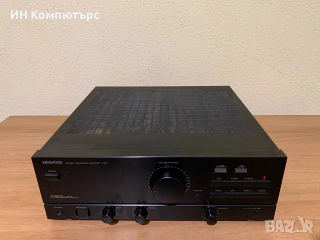 Продавам стерео усилвател Kenwood A-83, снимка 2 - Ресийвъри, усилватели, смесителни пултове - 51156223