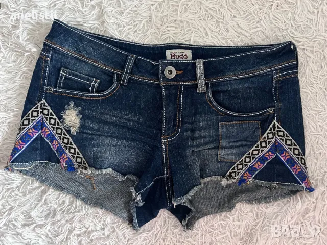 Дънкови къси панталонки, снимка 1