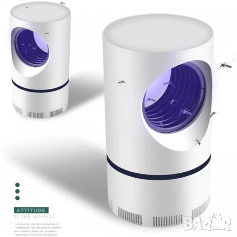 Всмукателна лампа против комари- 5 W, снимка 4 - Други - 33426768