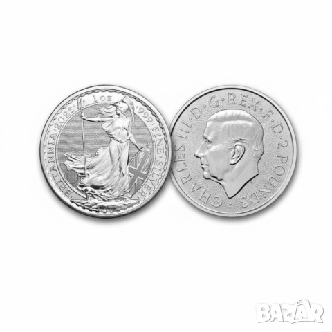 Ексклузивен комплект "Петте класики"-Сет - 5 Сребърни инвестиционни монети по 1 тройунция – 2025 г.!, снимка 8 - Нумизматика и бонистика - 53450843