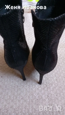 Дамски ботуши на висок ток, снимка 5 - Дамски ботуши - 52011370