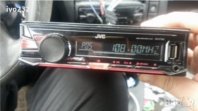 jvc car mp3 player with usb, снимка 1 - Аудиосистеми - 27751263