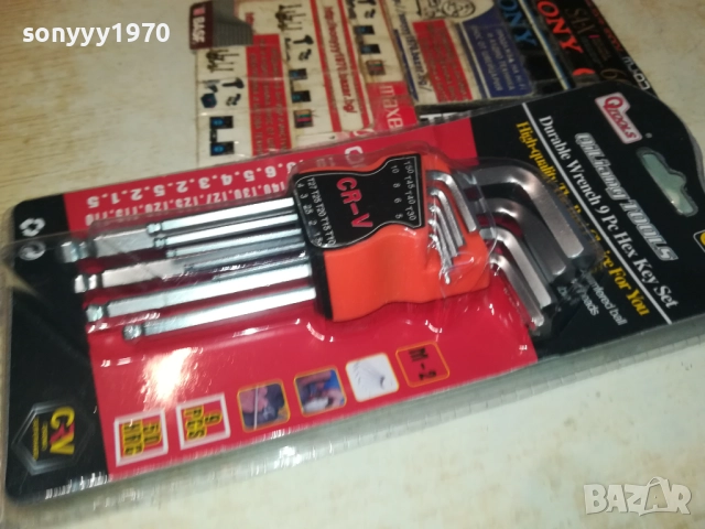 КОМПЛЕКТ-ШЕСТОГРАМ 0412250747, снимка 5 - Други инструменти - 52645981