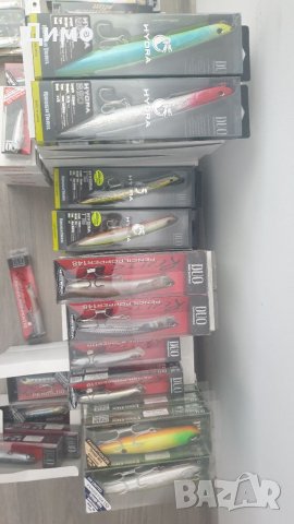 Оргинални воблери японски за лефери DUO, снимка 4 - Стръв и захранки - 37028559