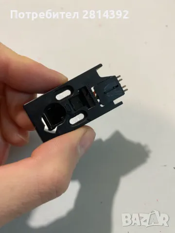 Грамофонна Доза SHURE M91 MGD с Aдаптор-подносач за Грамофони DUAL ДУАЛ с нова игла тествана отлична, снимка 3 - Грамофони - 48297603