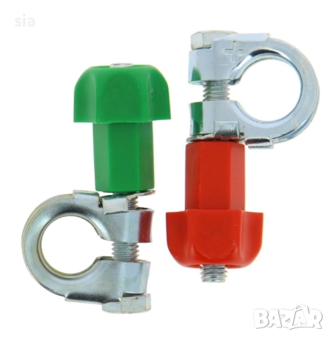 Клеми за акумулатор, прекъсвач, 2бр. Метални 600А , снимка 2 - Аксесоари и консумативи - 51533377