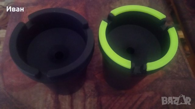 2в1 Пепелник пепелници с фосфорна светлина и стойка за чаша за автомобил кола + подарък, снимка 9 - Аксесоари и консумативи - 28099835