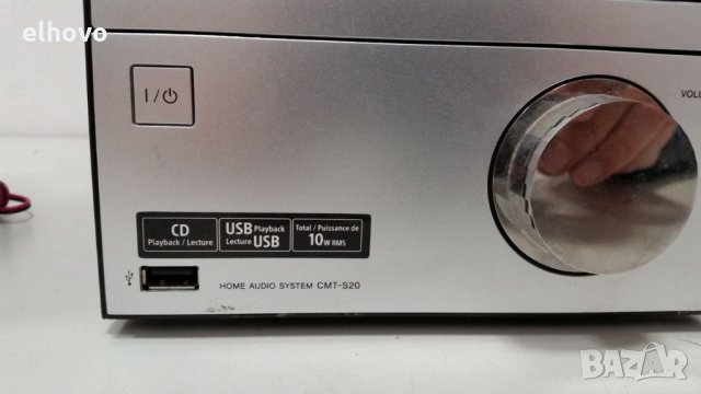 CD reciever Sony CMT-S 20, снимка 4 - Ресийвъри, усилватели, смесителни пултове - 27784067