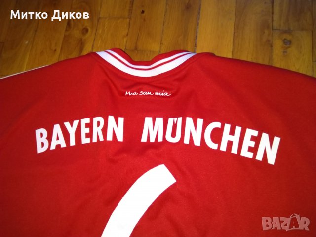 Байерн Мюнхен тениска 2013-14 Адидас №6 Тиаго игрална с бадж размер ХХХЛ, снимка 9 - Футбол - 28751092