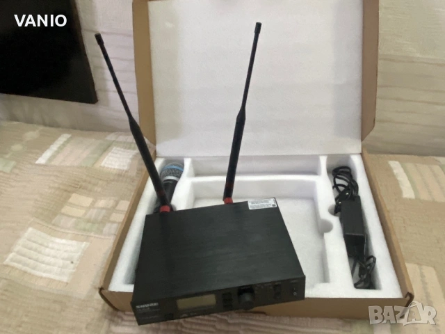 SHURE ULXD 24 BETA 58 ULXD4E + ULXD2/B58 Вокален Безжичен Микрофон Комплект Без Бартери Цена в Евро, снимка 4 - Други - 53454305