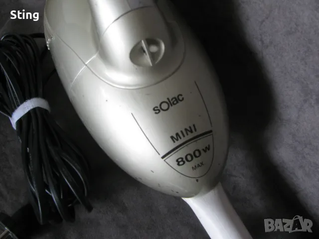 SOLAC , Ръчна Прахосмукачка , Мега Яка , Дълъг - 510 см. Кабел, снимка 2 - Прахосмукачки - 49904144