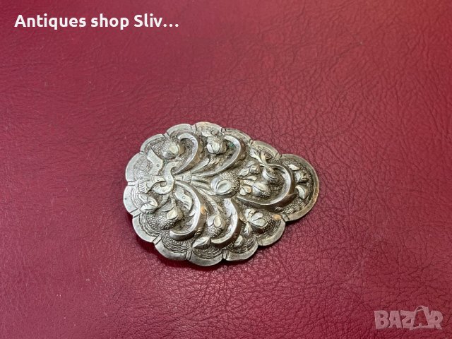 Автемтична сребърна пафта / накит. №3529, снимка 3 - Антикварни и старинни предмети - 39851349