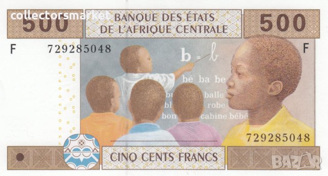 500 франка 2002, Гвинея