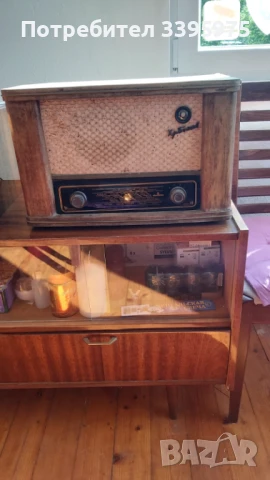 Ретро радио Христо Ботев 1953 г, снимка 2 - Радиокасетофони, транзистори - 51358798