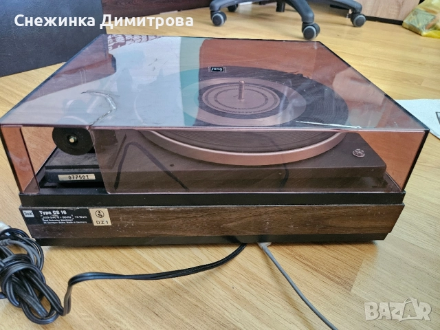 Грамофон Dual 1225, снимка 7 - Грамофони - 51536656